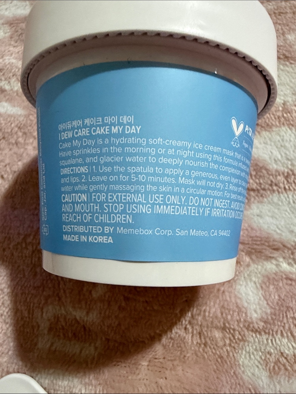 I DEW CARE Cake My Day Hydrating Mask - Picture 9 of 9